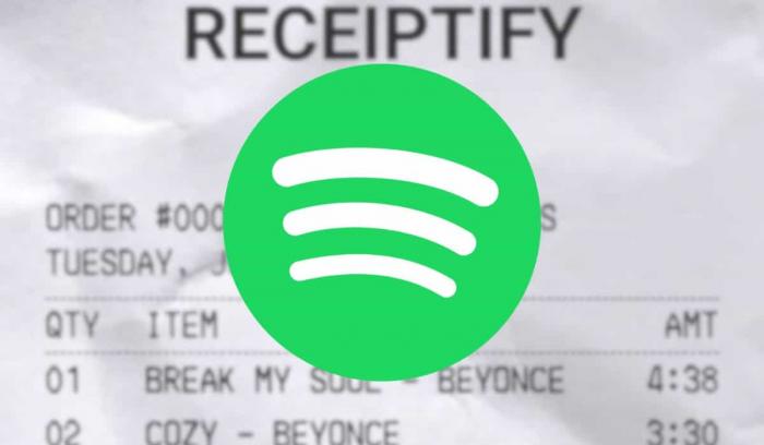 Riceptify Spotify