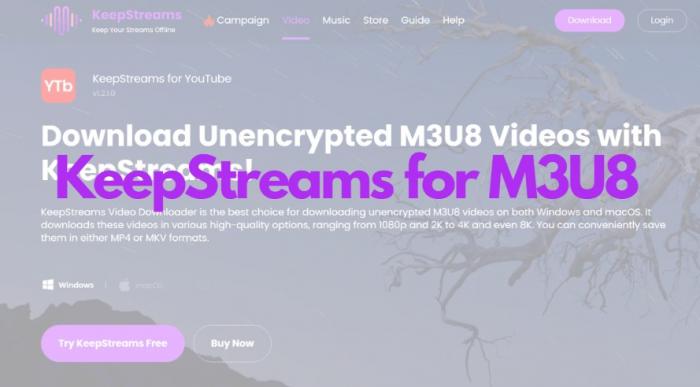 2. KeepStreams for M3U8-1