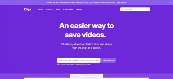 Pengunduh Twitch Online Terbaik: Clipr-1