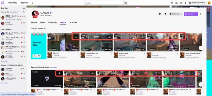 1. Twitch VOD Downloader - Dwitch -2
