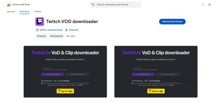 2. Twitch VOD Downloader (satu lagi) -1