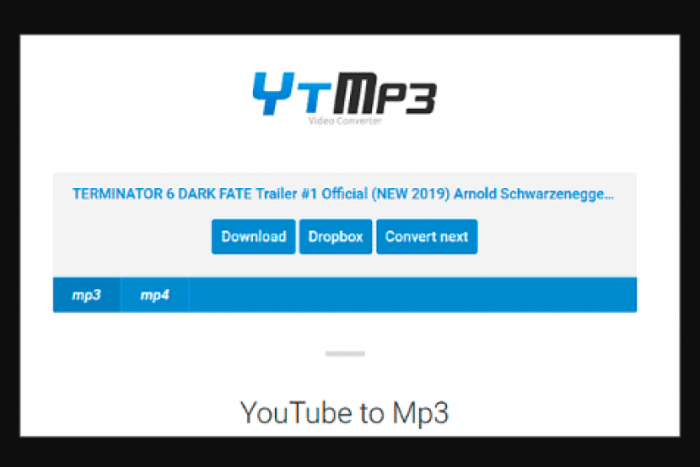 YouTube letöltési eszköz 4: ytmp3-1